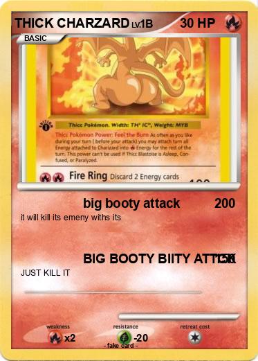 Pokemon THICK CHARZARD