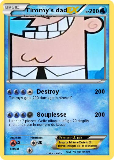 Pokemon Timmy's dad