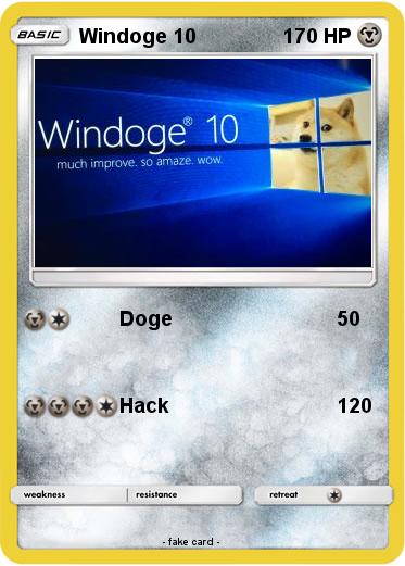 Pokemon Windoge 10