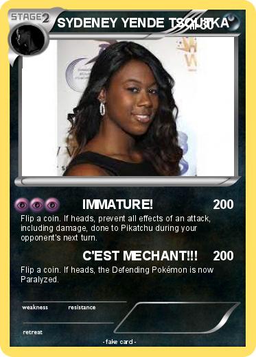 Pokemon SYDENEY YENDE TSOUTKA
