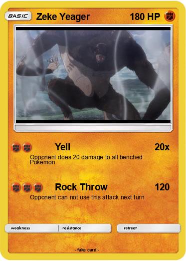 Pokemon Zeke Yeager