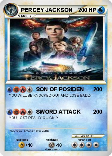 Pokemon PERCEY JACKSON