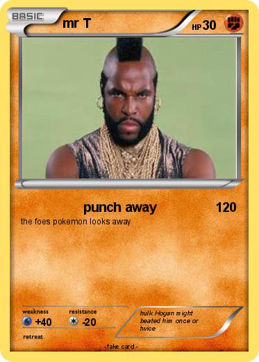 Pokemon mr T