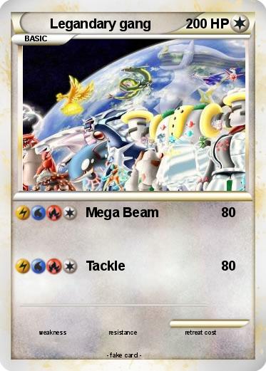 Pokemon Legandary gang