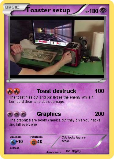 Pokemon Toaster setup