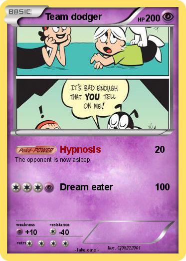 Pokemon Team dodger