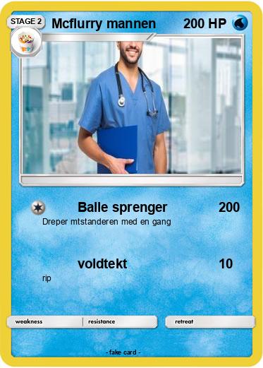 Pokemon Mcflurry mannen