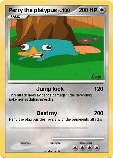 Pokemon Perry the platypus