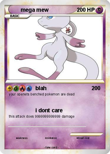 Pokemon mega mew