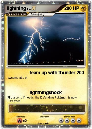 Pokemon lightning