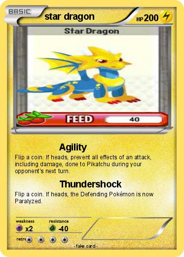 Pokemon star dragon