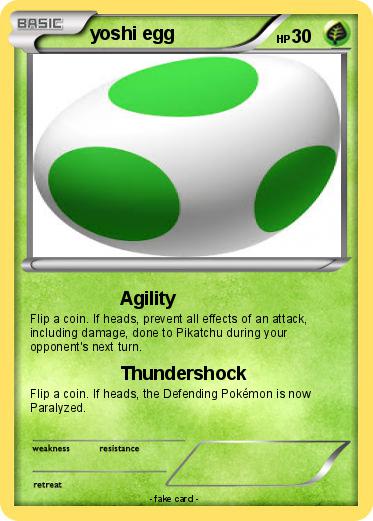 Pokemon yoshi egg