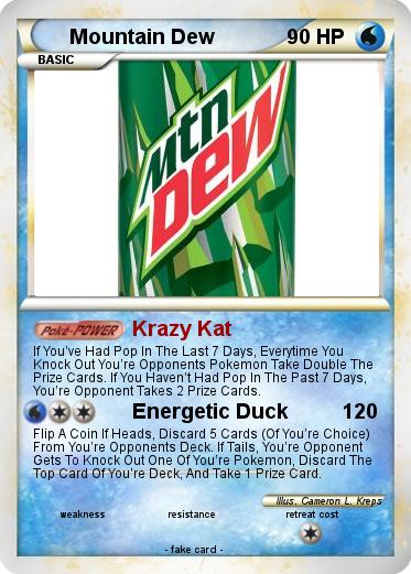 Pokemon Mountain Dew
