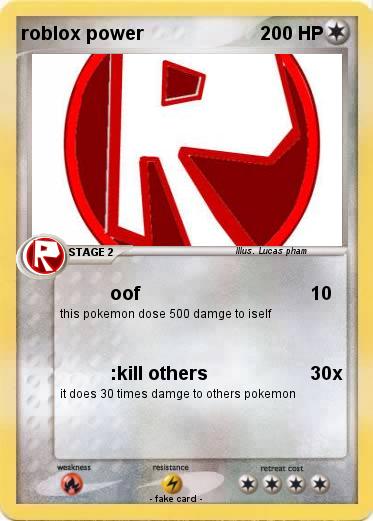 Pokemon roblox power