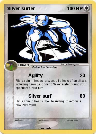 Pokemon Silver surfer