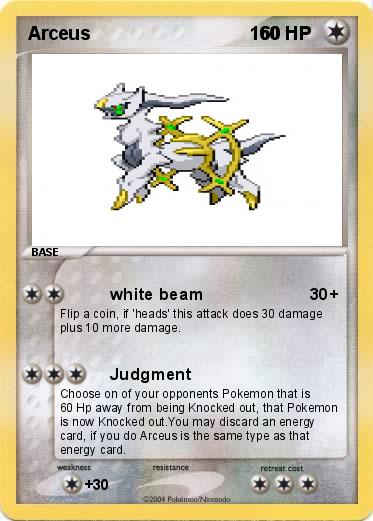 Pokemon Arceus                               160