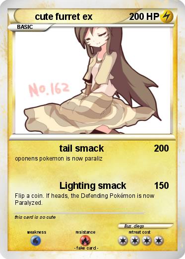 Pokemon cute furret ex