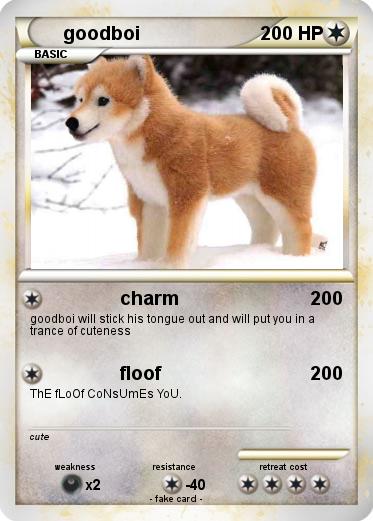 Pokemon goodboi