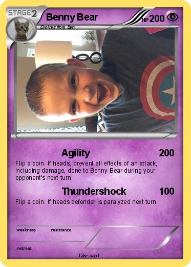Pokemon Benny Bear