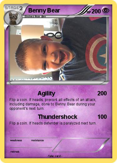 Pokemon Benny Bear