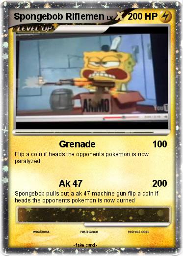 Pokemon Spongebob Riflemen