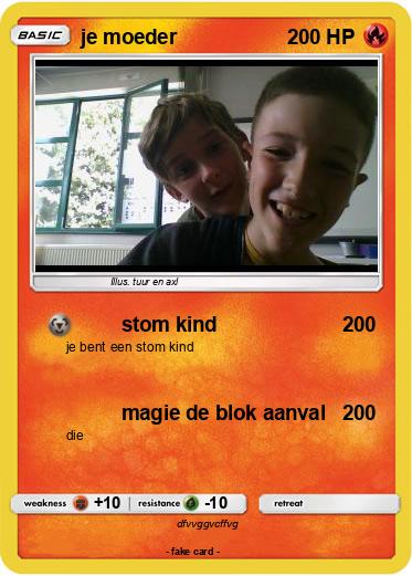 Pokemon je moeder