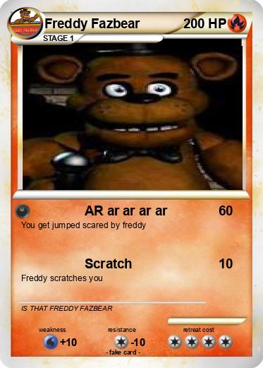 Pokemon Freddy Fazbear
