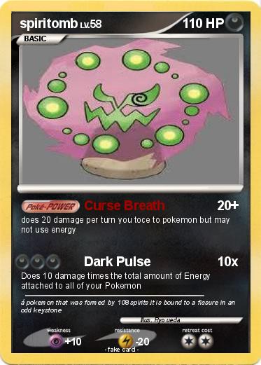 Pokemon spiritomb