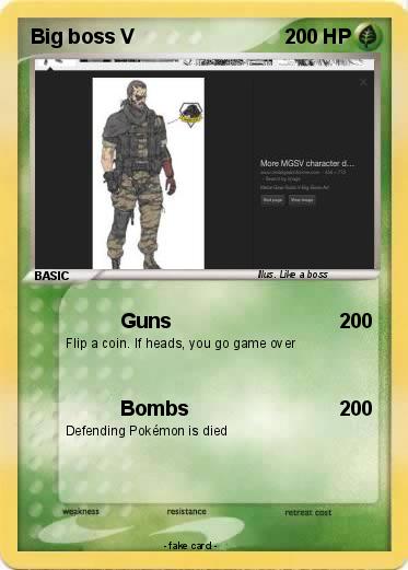Pokemon Big boss V