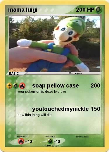 Pokemon mama luigi