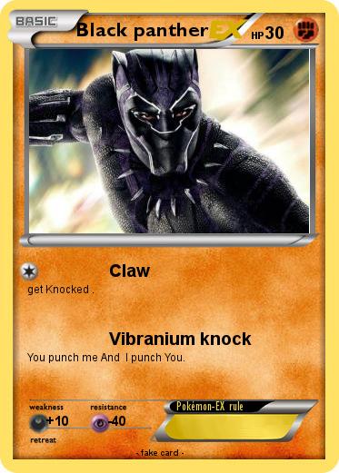 Pokemon Black panther