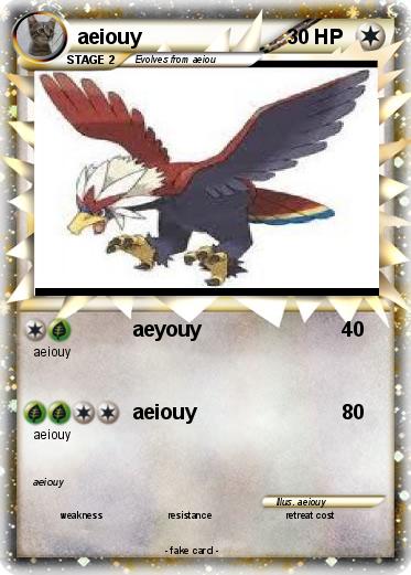 Pokemon aeiouy