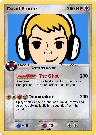 Pokemon David Stormz