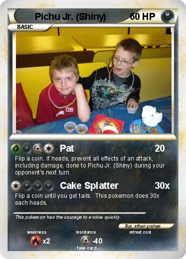 Pokemon Pichu Jr. (Shiny)