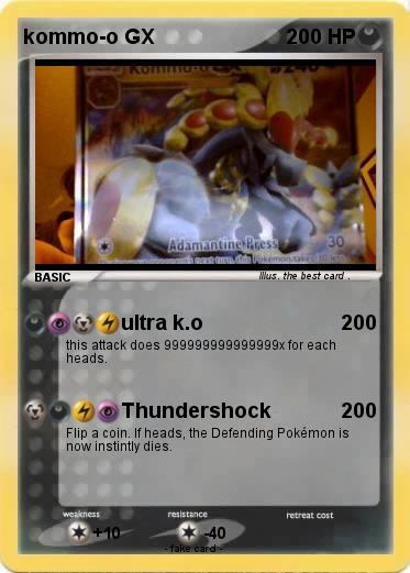 Pokemon kommo-o GX
