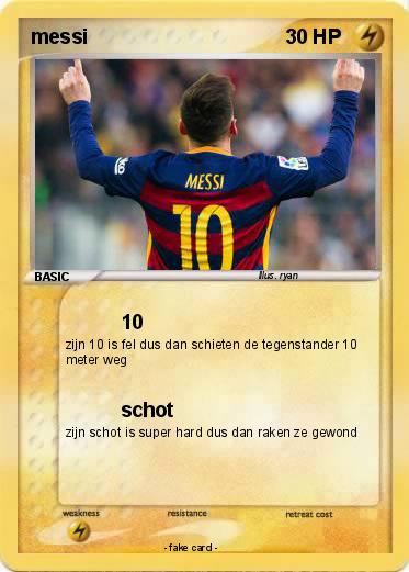 Pokemon messi