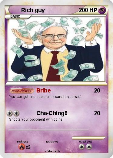 Pokemon Rich guy