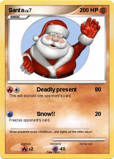 Pokemon Santa