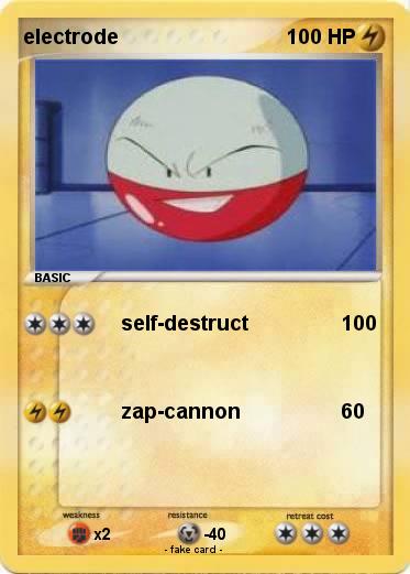 Pokemon electrode