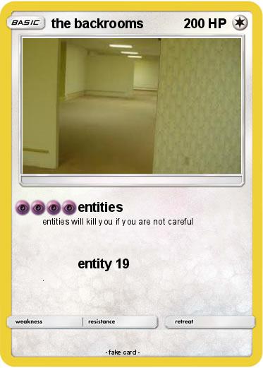 Pokemon the backrooms