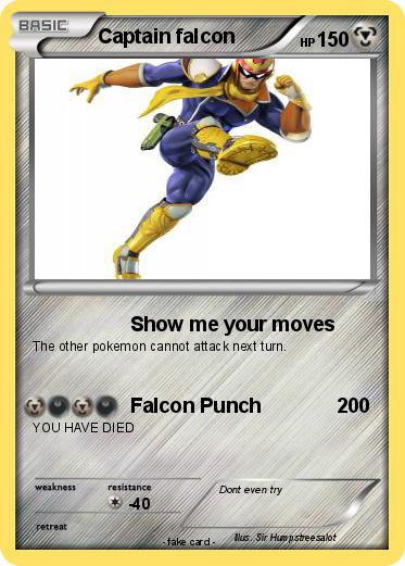 Pokemon Captain falcon