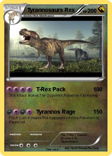 Pokemon Tyrannosaurs Rex