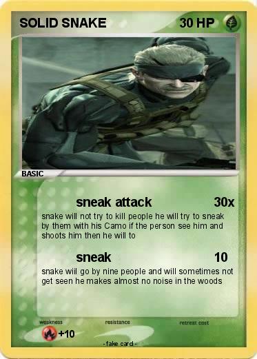 Pokemon SOLID SNAKE