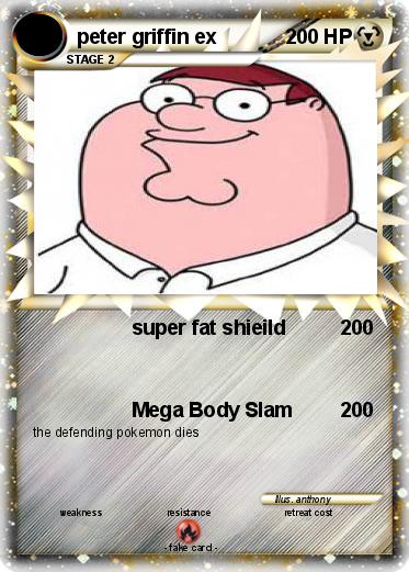 Pokemon peter griffin ex