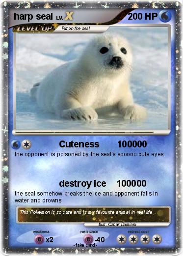 Pokemon harp seal