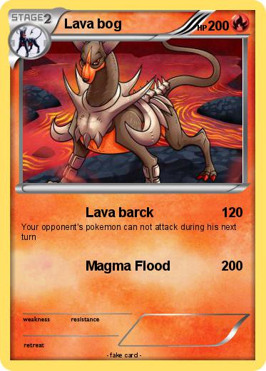 Pokemon Lava bog