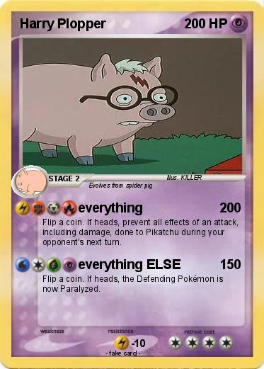 Pokemon Harry Plopper