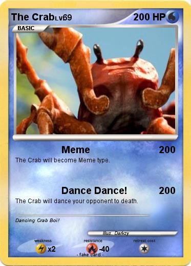 Pokemon The Crab