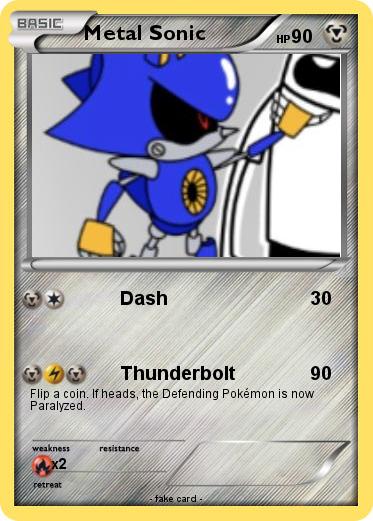 Pokemon Metal Sonic