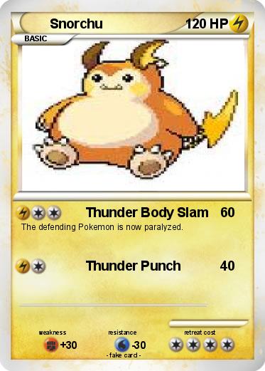 Pokemon Snorchu